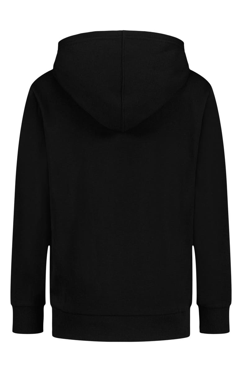 Lucky Brand Kids' American Flag Fair Isle Hoodie, Alternate, color, Black