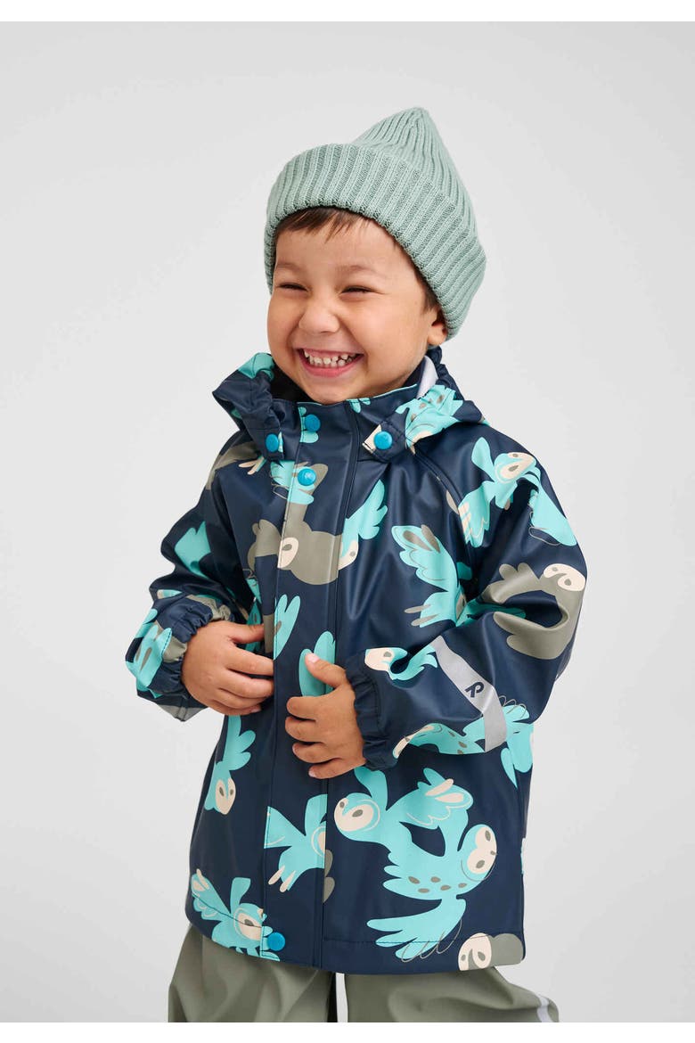 Vesi Raincoat, Alternate, color, Navy