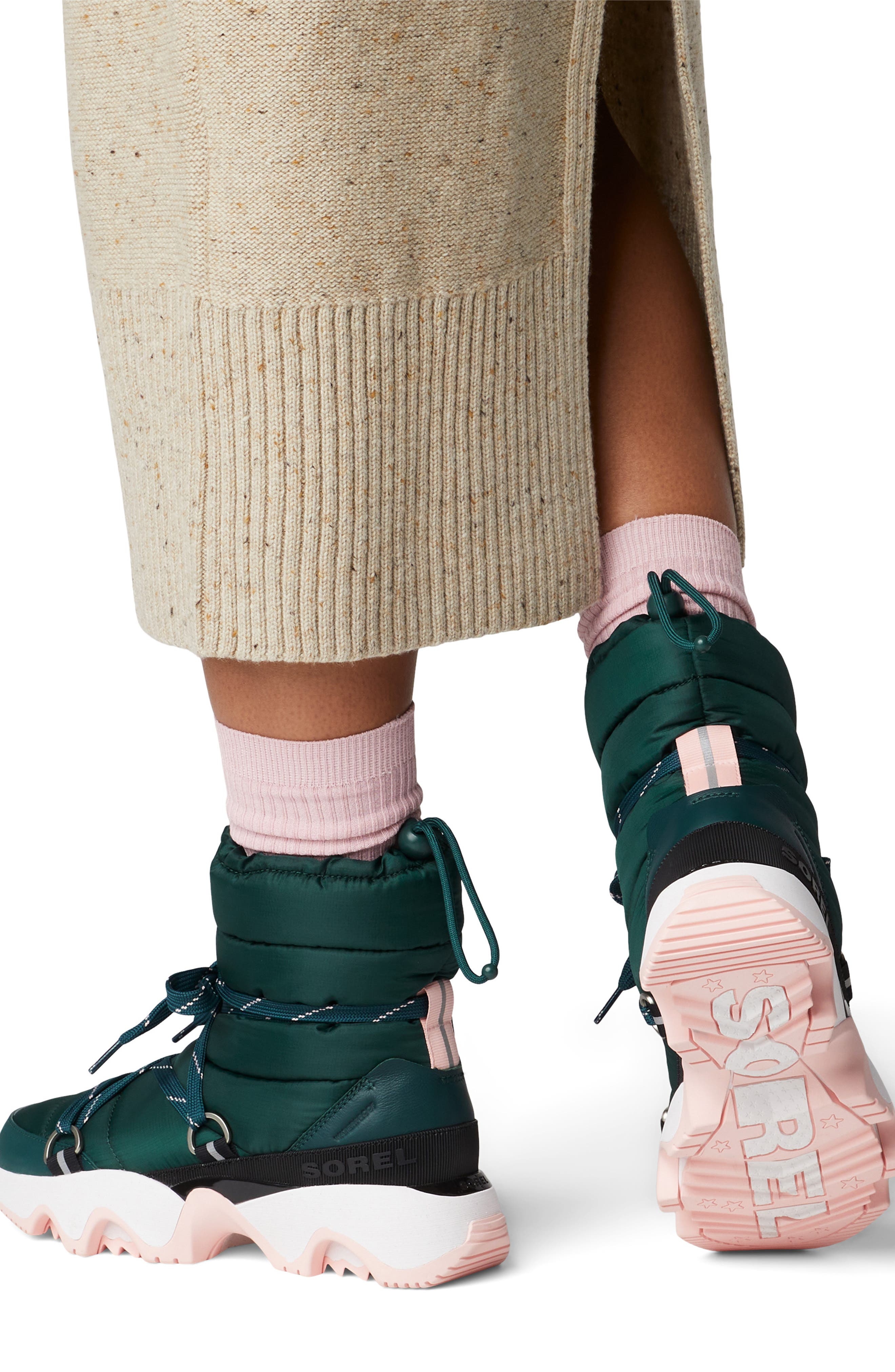 Kinetic Impact NXT Waterproof Snow Boot, Alternate, color, MIDNIGHT TEAL/ VINTAGE PINK
