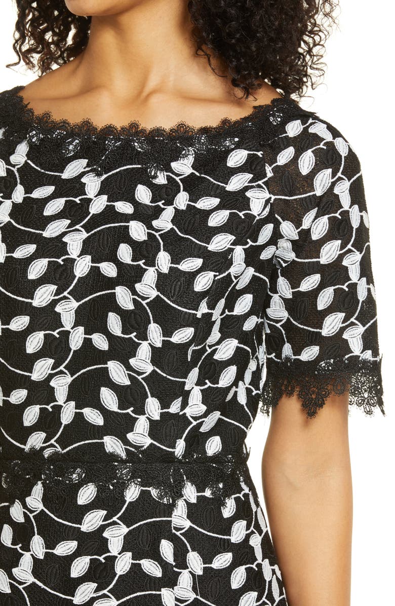 Shani Lace Sheath Dress, Alternate, color,
