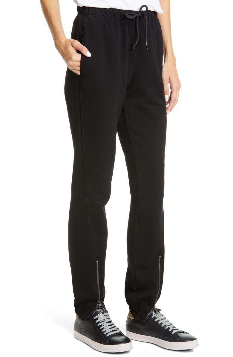 COTTON CITIZEN Milan Zip Ankle Joggers, Alternate, color, 