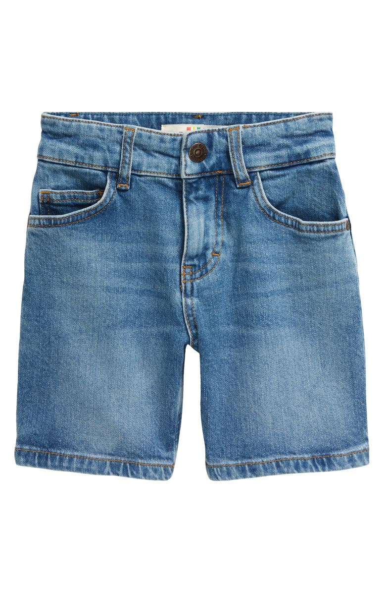 Mini Boden Kids' Stretch Denim Shorts, Main, color,