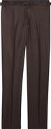 Thom Sweeney Pleated Linen Blend Pants