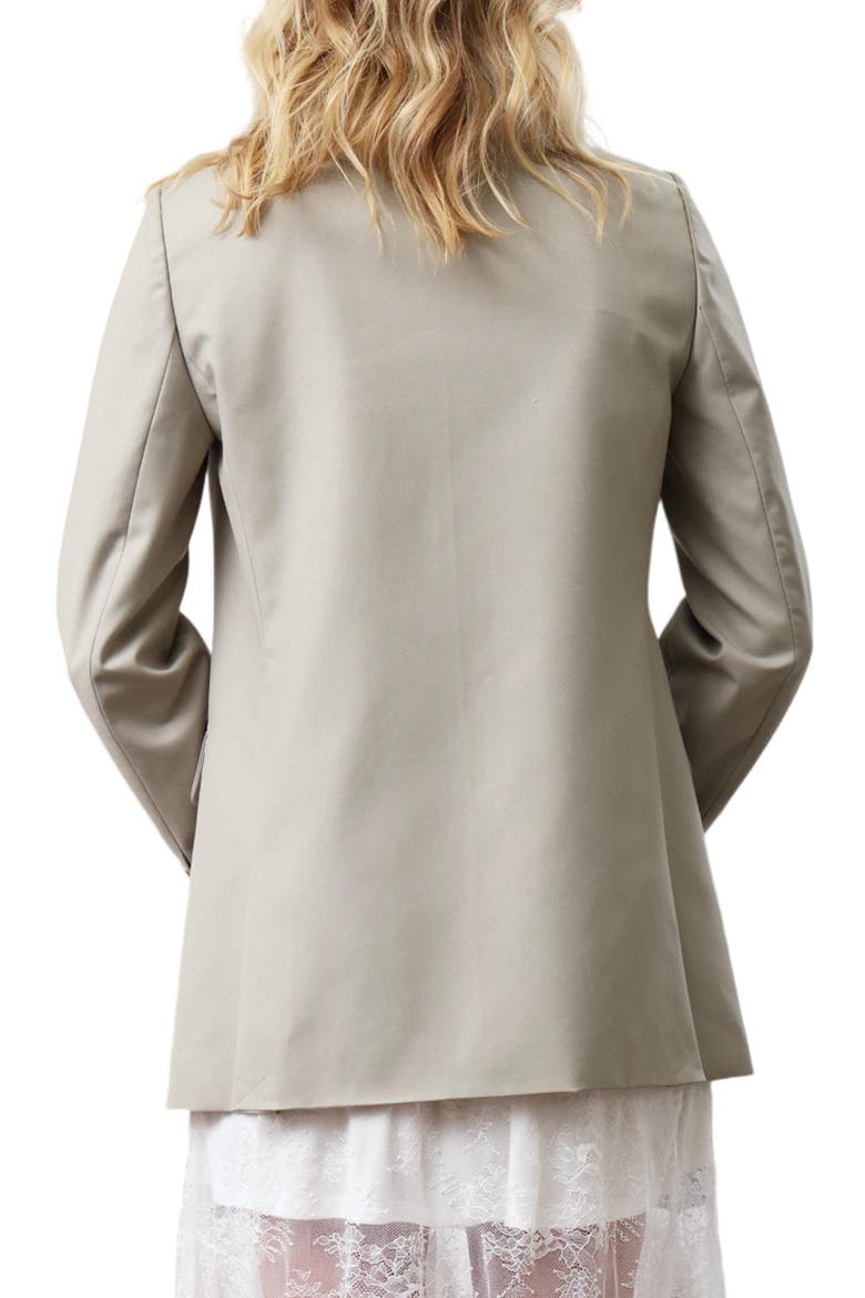 Charles Double Breasted Blazer, Alternate, color, PALE SAGE