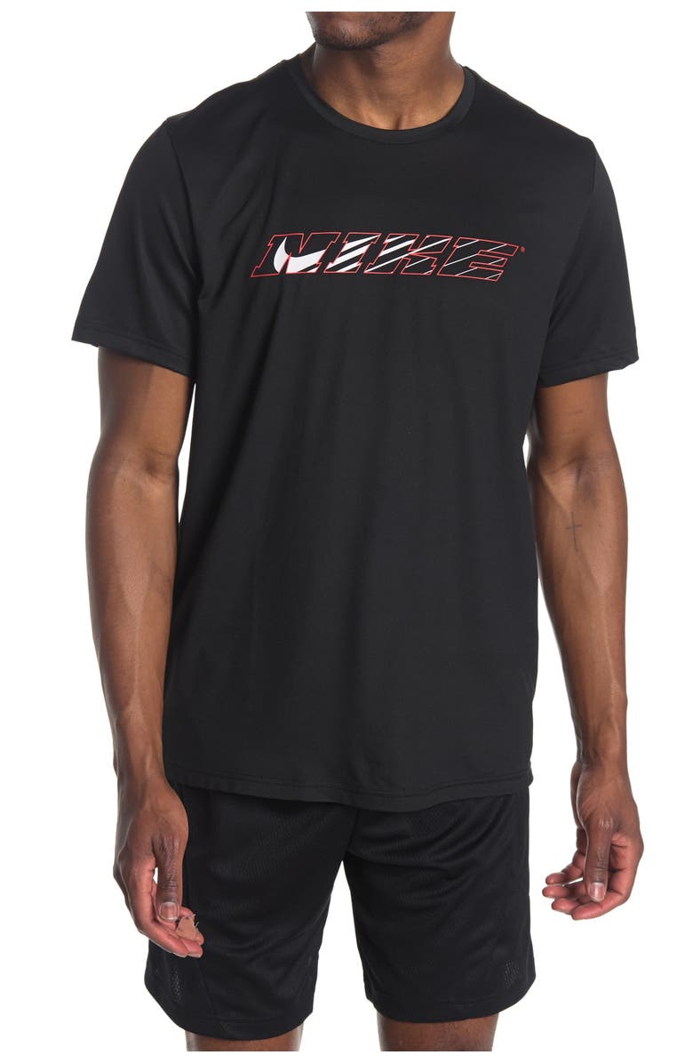 Nike Dri-FIT Crew Neck Graphic T-Shirt, Main, color,