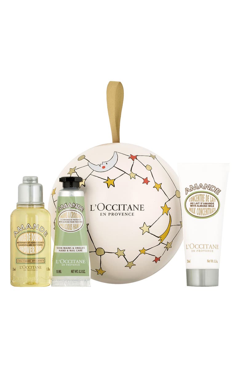 L'Occitane Almond Ornament Set, Main, color, 