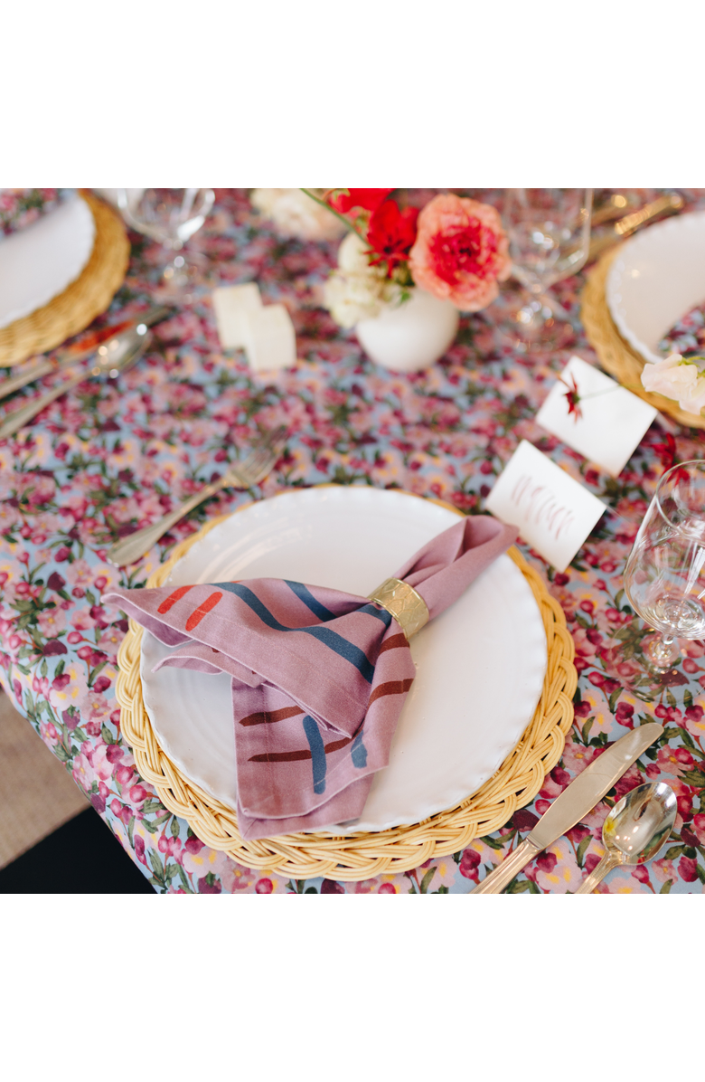 Sophie Williamson Design Napkins La Vie en Rose - Set of 6, Alternate, color, Pink