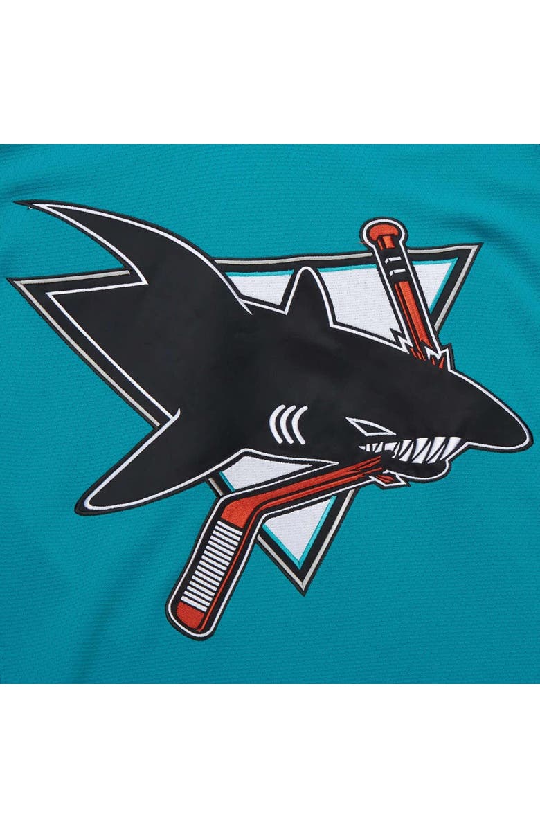 Mitchell & Ness Men's Patrick Marleau Teal San Jose Sharks 2003-04 Power Play Jersey, Alternate, color, Teal