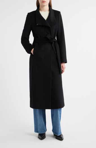 Stand Collar Wrap Coat