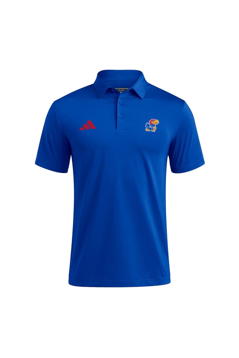 Men's adidas Royal Kansas Jayhawks Ultimate 365 Polo, Alternate, color, Royal
