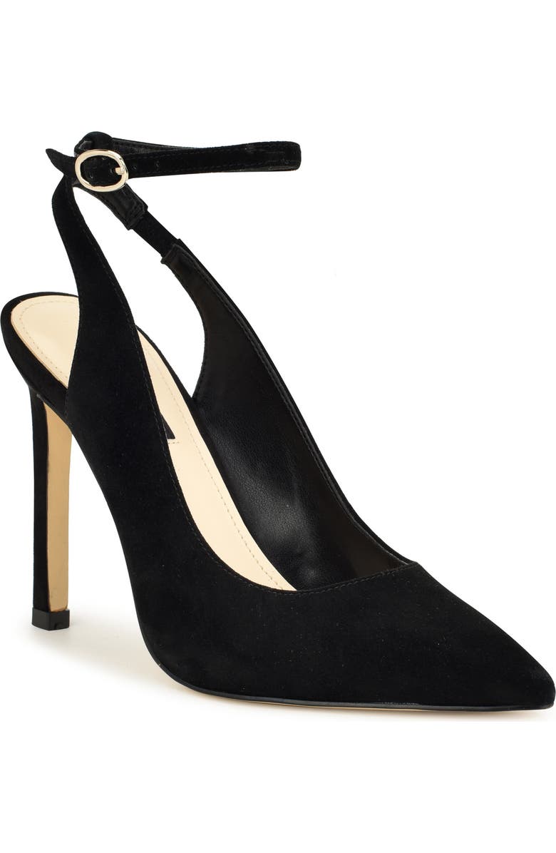 Nine West Taran Ankle Strap Pointed Toe Pump, Main, color,