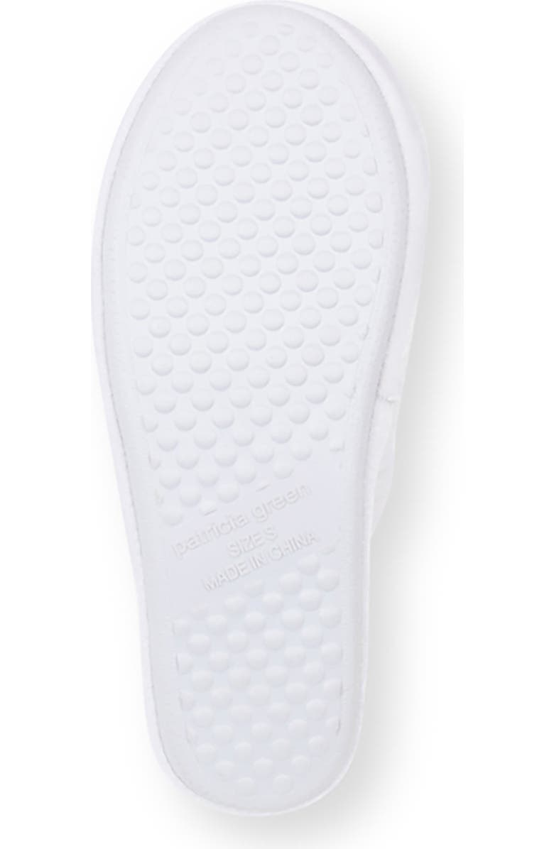 patricia green I Do Embroidered Slipper, Alternate, color,