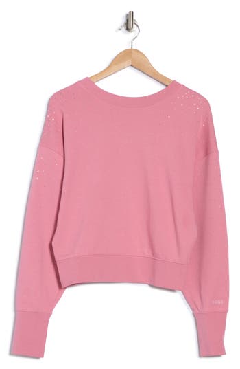 HUGO BOSS BOSS ORANGE ELAY RHINESTONE SWEATSHIRT
