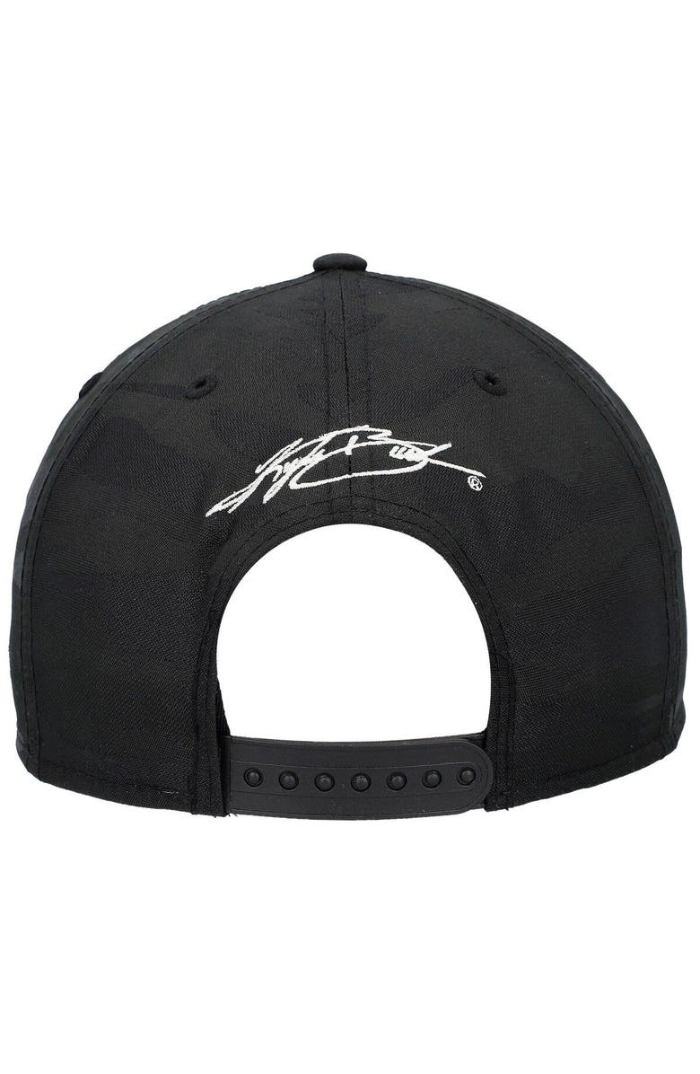 New Era Men's New Era Black Kyle Busch 9FIFTY Flawless Adjustable Hat, Alternate, color, Black