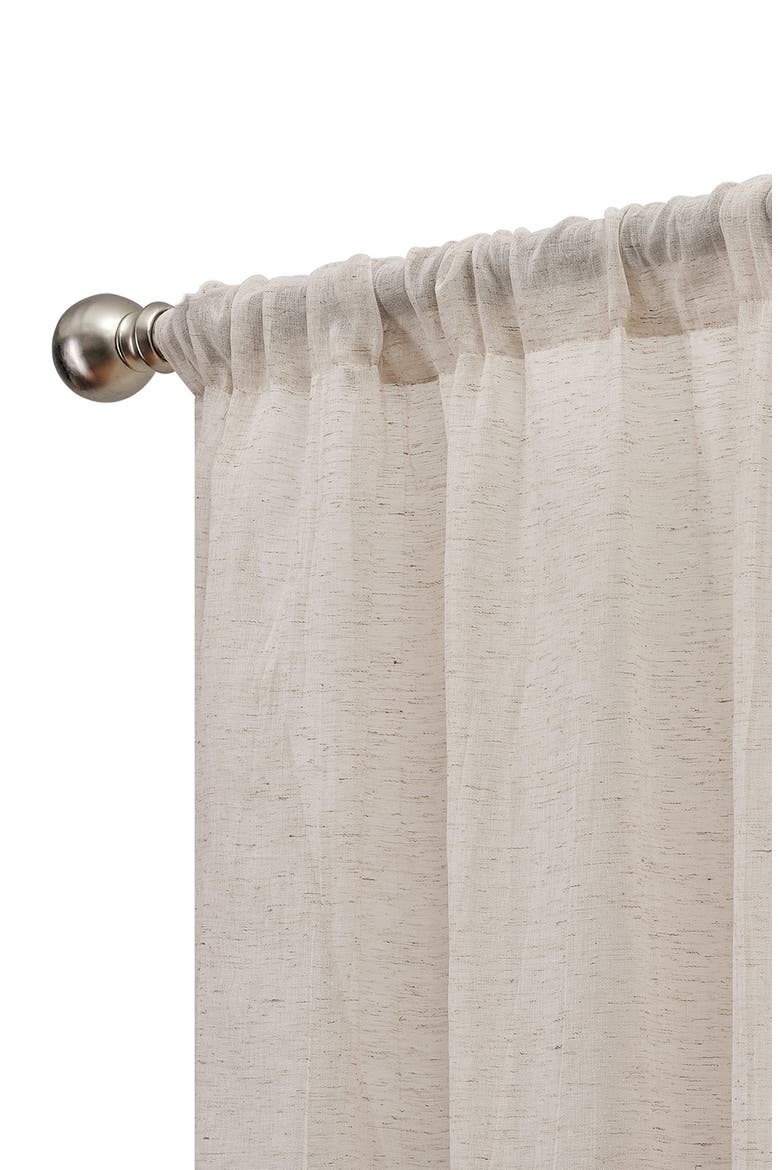 Charter Crushed Set of 2 Curtain Panels, Alternate, color, OFF-WHITE