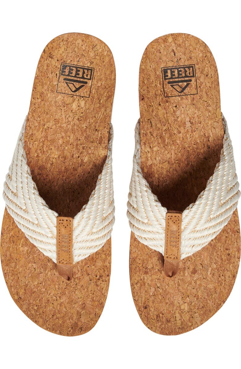 Reef Cusion Strand Flip Flop, Alternate, color,