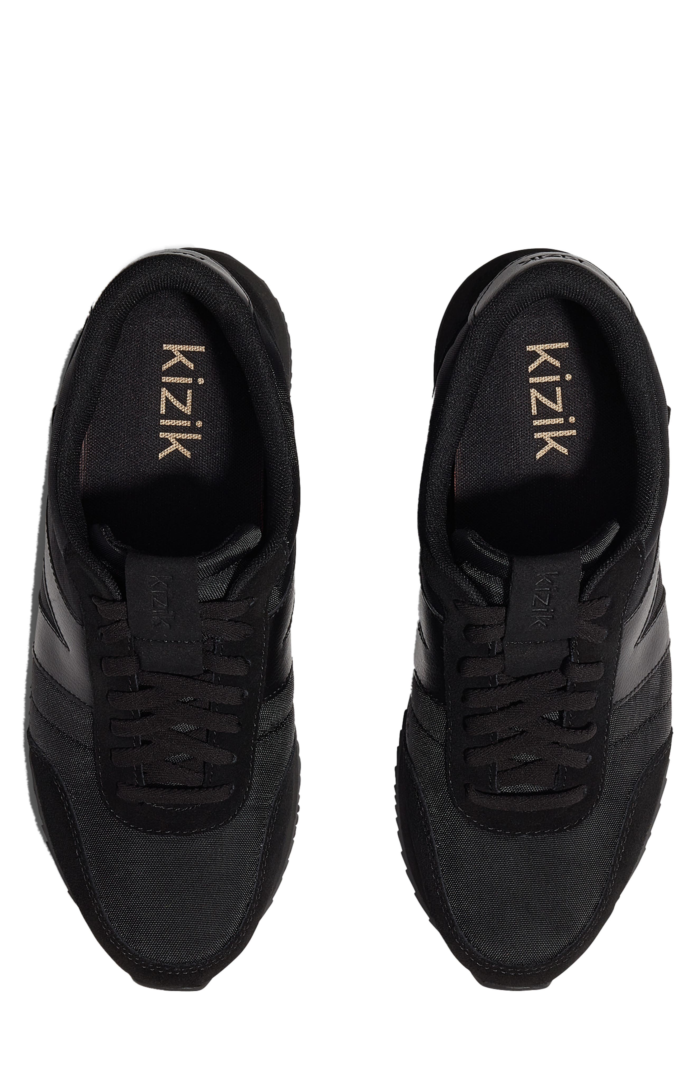 Kizik Milan Monument Hands-Free Sneaker, Alternate, color, Blackout