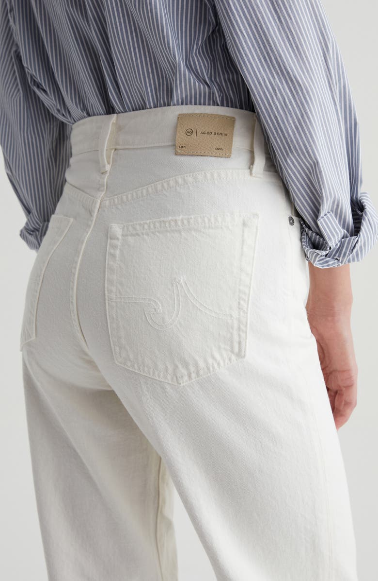 AG Kora High Waist Wide Leg Jeans, Alternate, color, 1 Year Powder