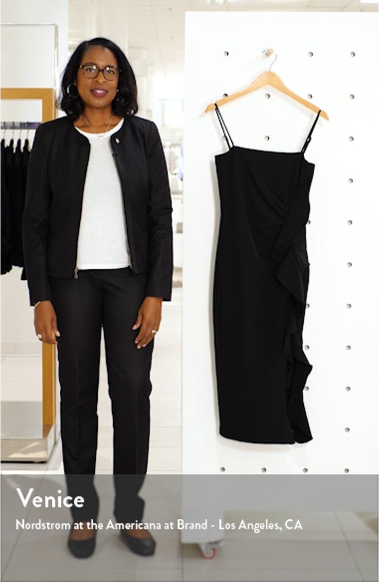 Rona Ruffle Midi Dress, sales video thumbnail