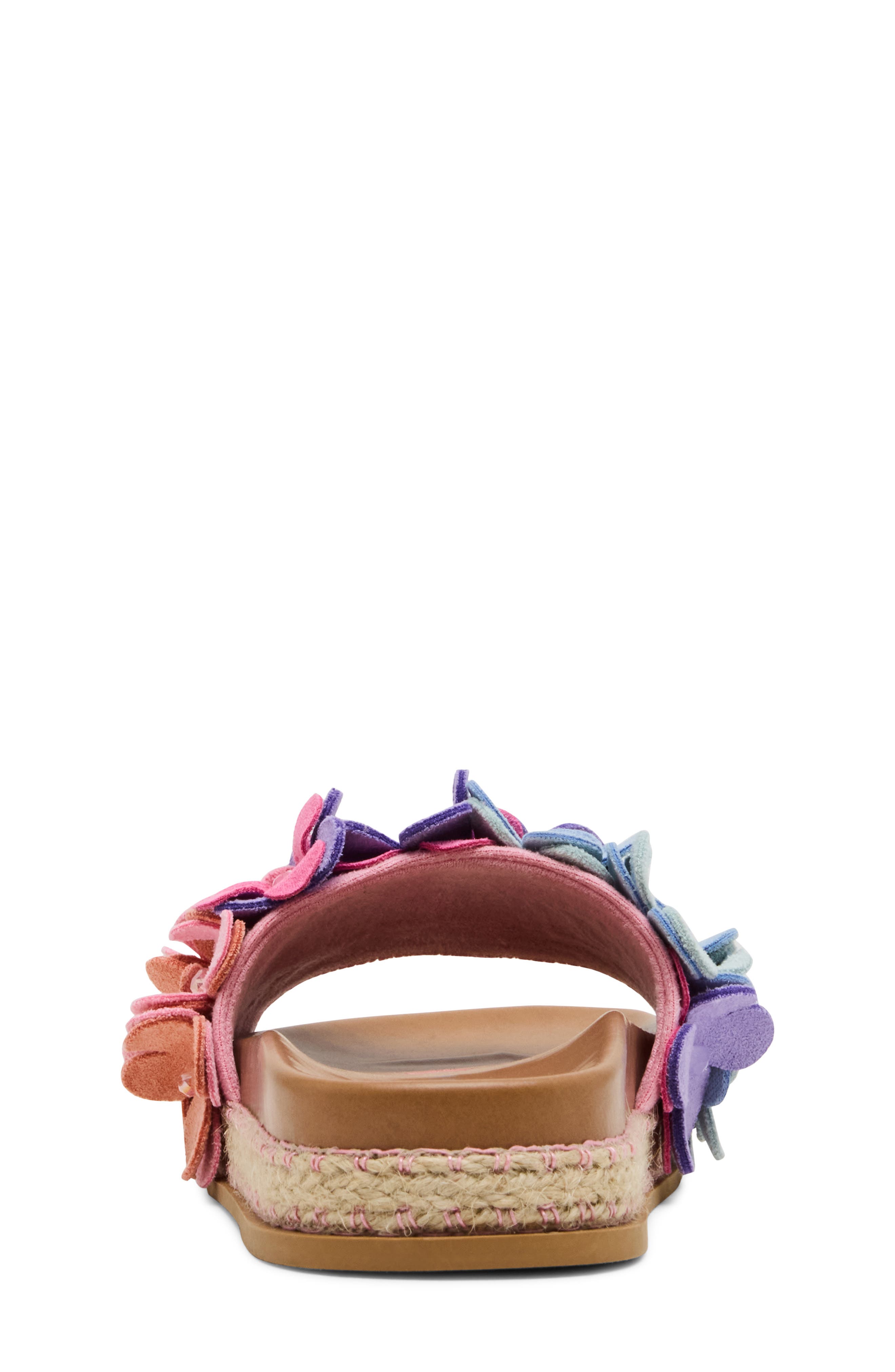 Steve Madden Kids' Jpompey Espadrille Platform Slide Sandal, Alternate, color, Ombre
