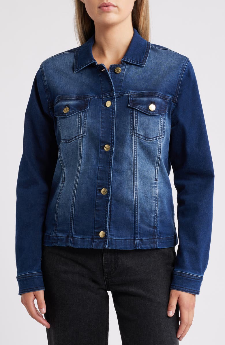 Tommy Bahama Leila Denim Jacket, Alternate, color,