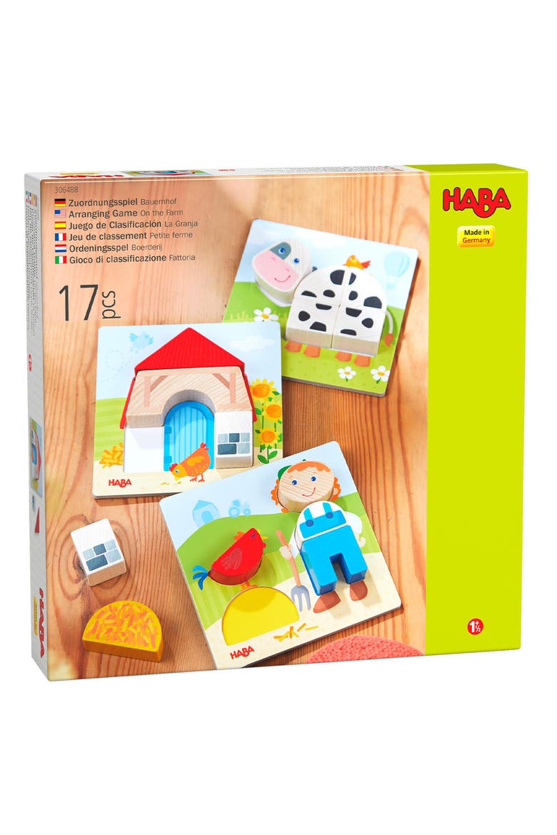 Arranging Game on the Farm Toy, Main, color, MULTI