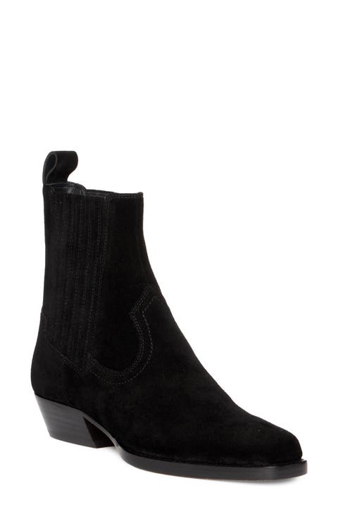 Greta Leather Bootie
