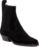 PAIGE Greta Leather Bootie