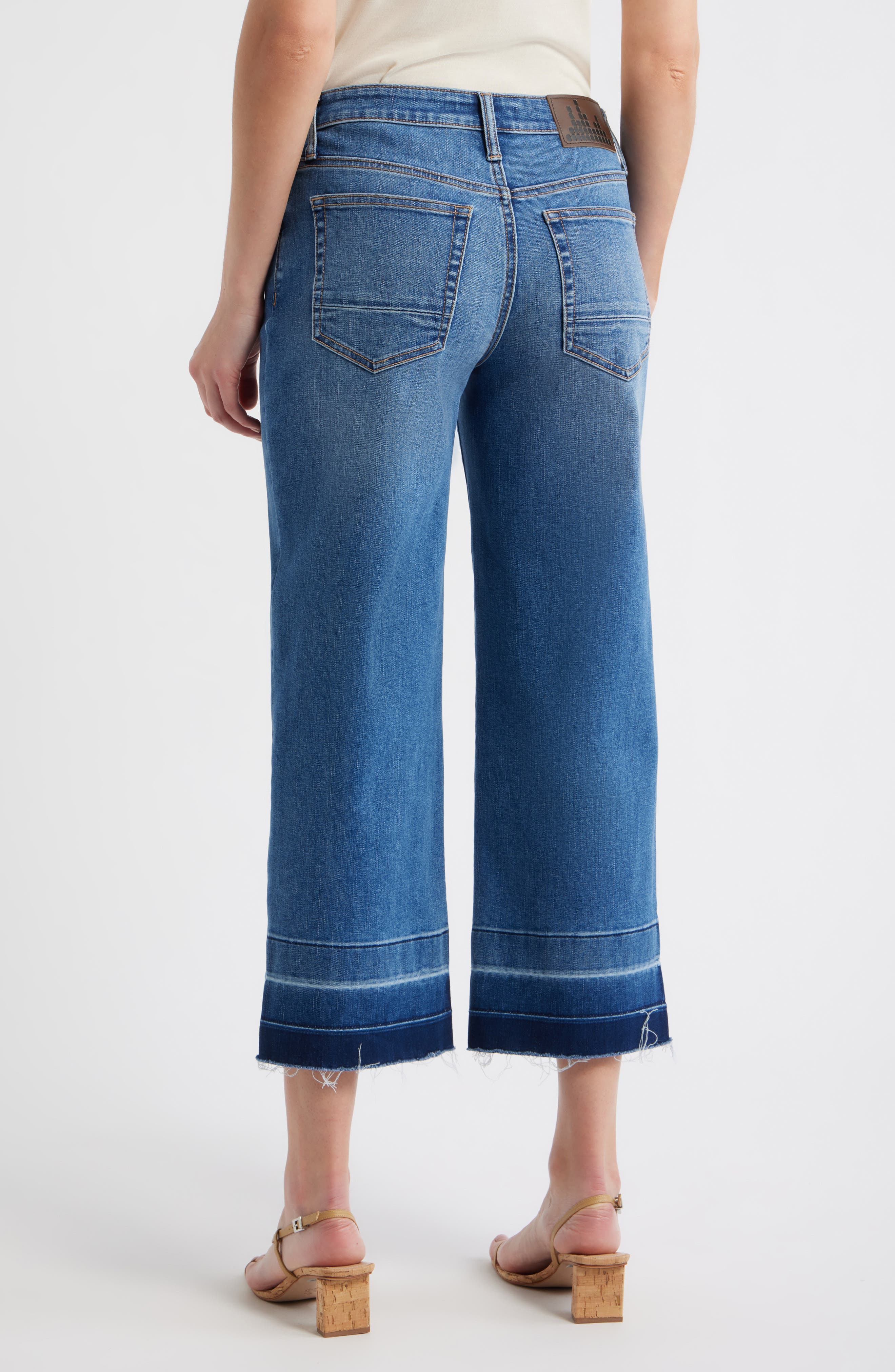 Release Hem Straight Leg Jeans - image 2