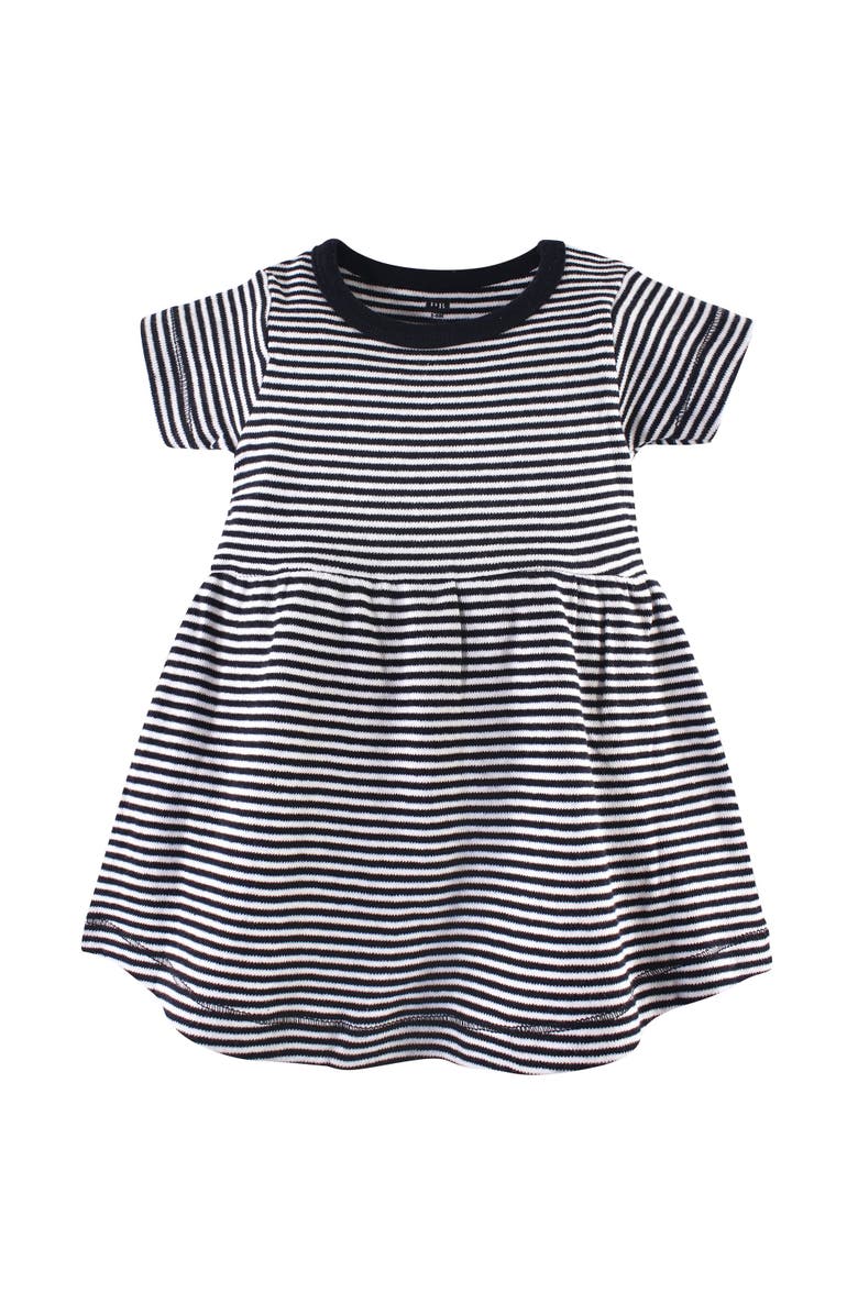 Hudson Baby Two Pack Baby Dress Set, Alternate, color, Black Gold Heart