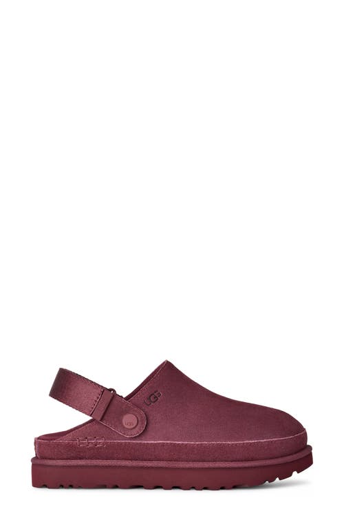 Ugg(r) Goldenstar Clog In Burgundy
