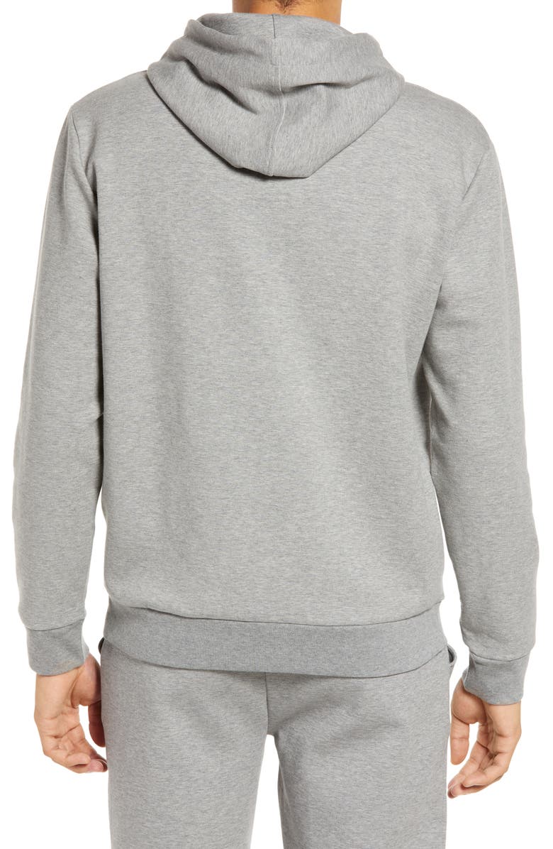 BOSS x NBA New York Knicks Wbounce 2 Logo Cotton Blend Graphic Hoodie, Alternate, color, 