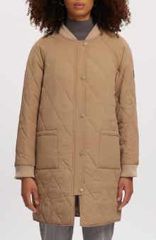 Noize Francine Long Quilted Jacket