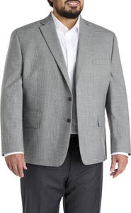 Michael Kors Big & Tall Houndstooth Sport Coat