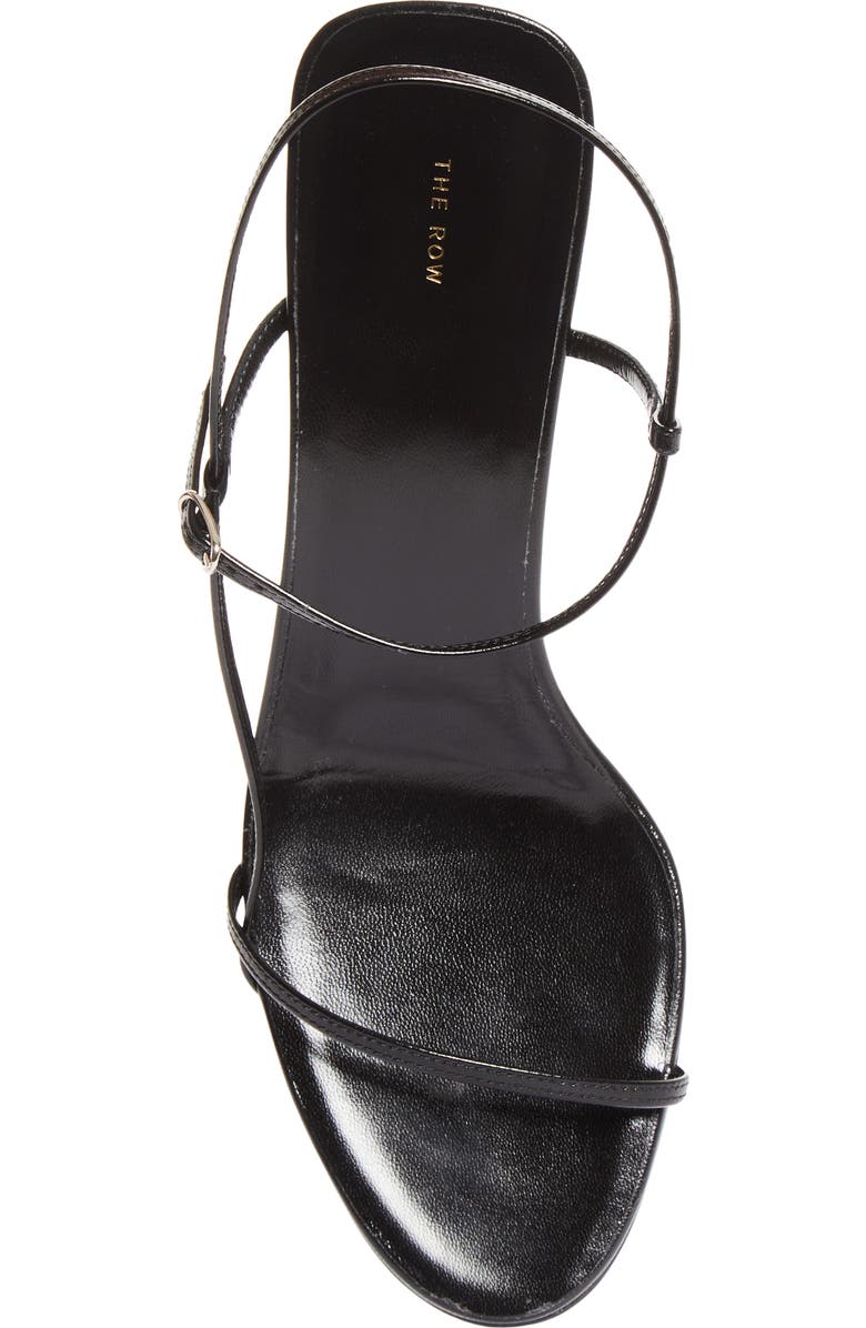 The Row Bare Sandal, Alternate, color, Blk Black