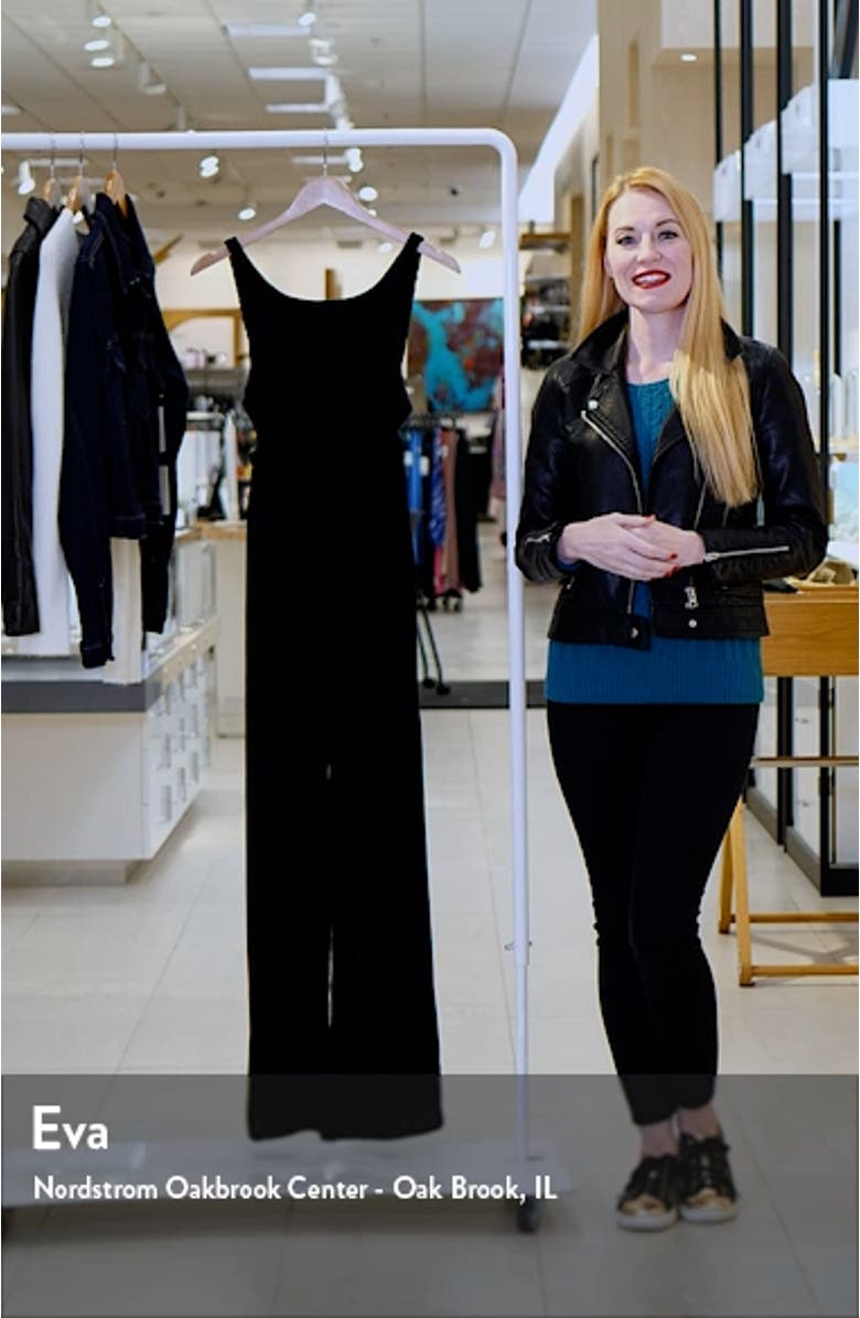 Eddie Linen Blend Sleeveless Jumpsuit, sales video thumbnail