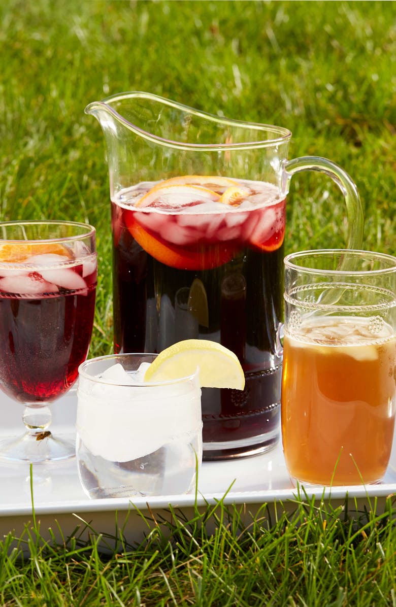 Juliska Isabella Set of 4 Acrylic Small Tumblers, Alternate, color, Clear