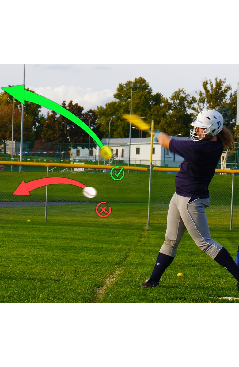 Anywhere Sports The Anywhere Ball 6 Pack 3" Yellow Squishy Foam Balls, Alternate, color, Multicolored