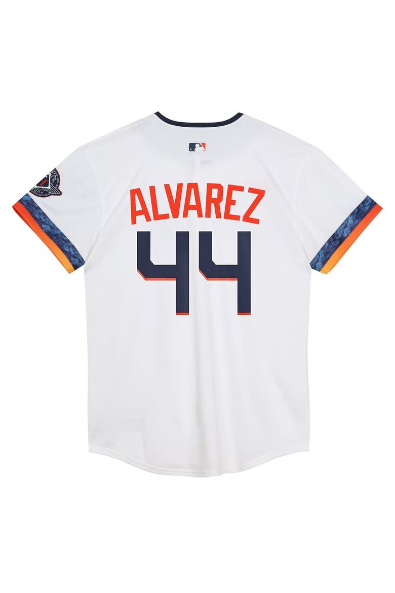 Preschool Nike Yordan Alvarez White Houston Astros 2025 City Connect Limited Player Jersey, Alternate, color, White