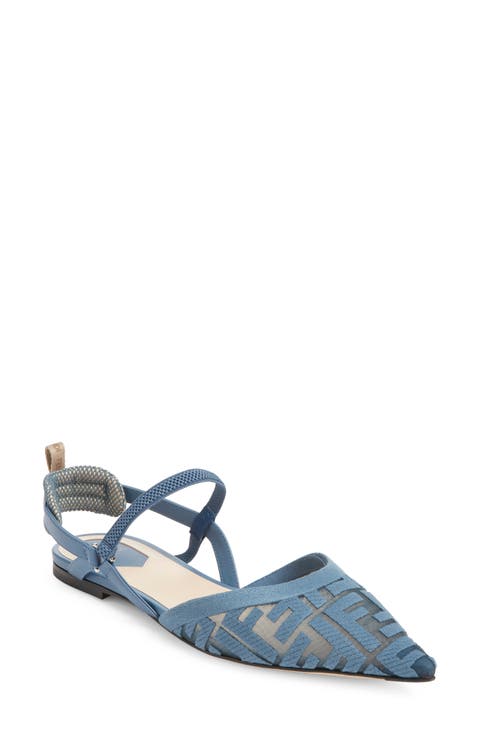 Colibrì Lite Pointed Toe Mesh Flat (Women)