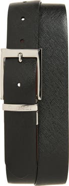 Canali Reversible Leather Belt