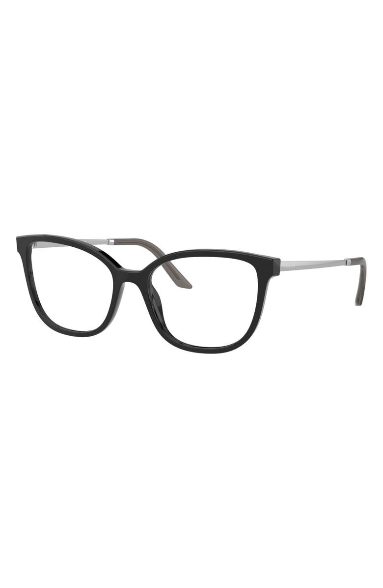 Prada 54mm Cat Eye Optical Glasses, Alternate, color, 