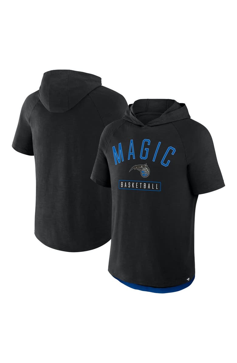 FANATICS Men's Fanatics Black Orlando Magic Pass Legend Raglan Hoodie T-Shirt, Alternate, color, Black