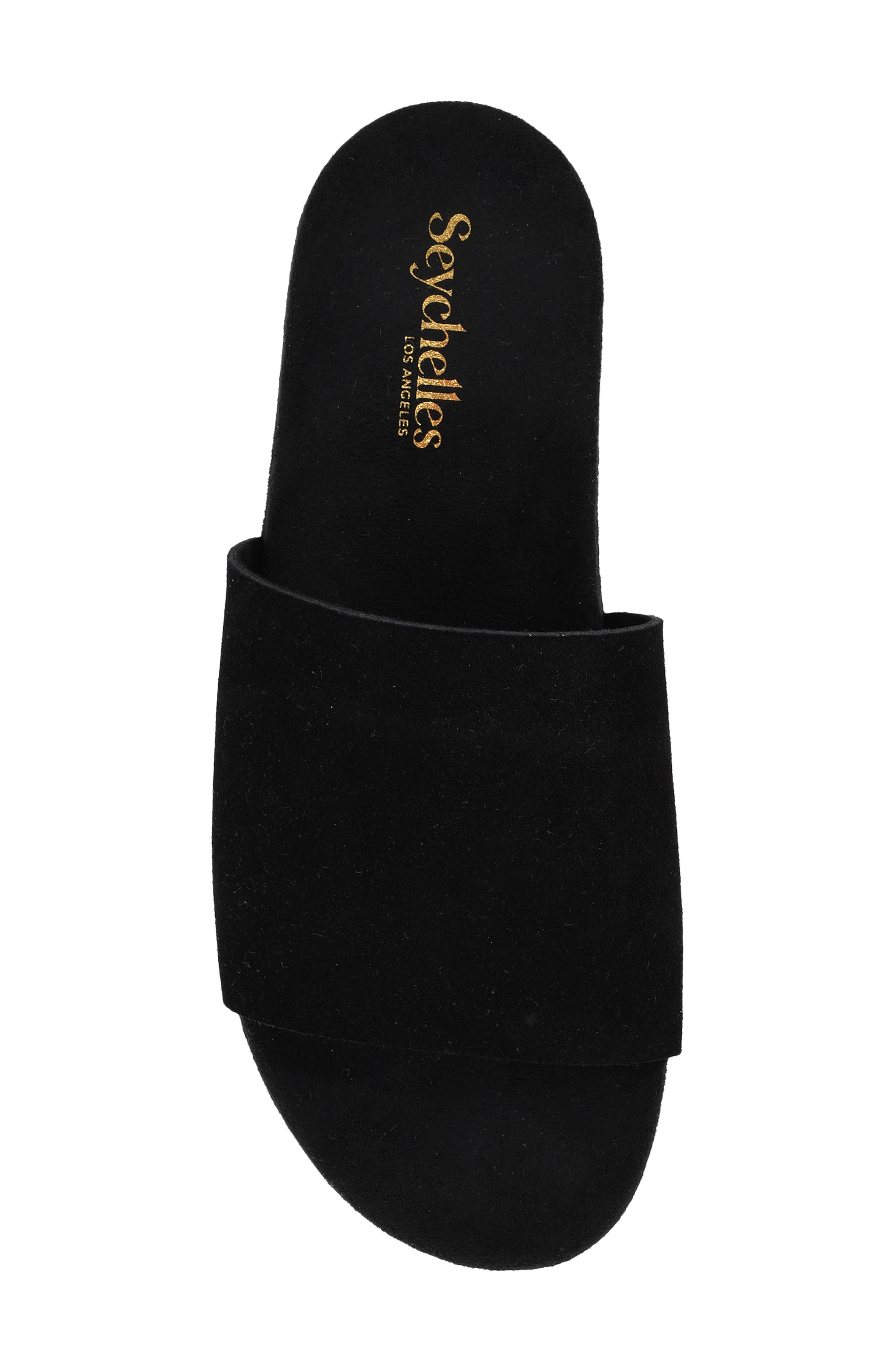 Bungalow Slide Sandal, Alternate, color, BLACK