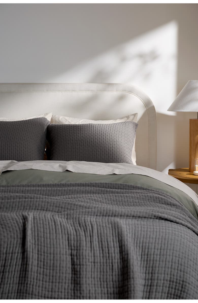 Parachute Air Organic Cotton Sham Set, Alternate, color, Pebble