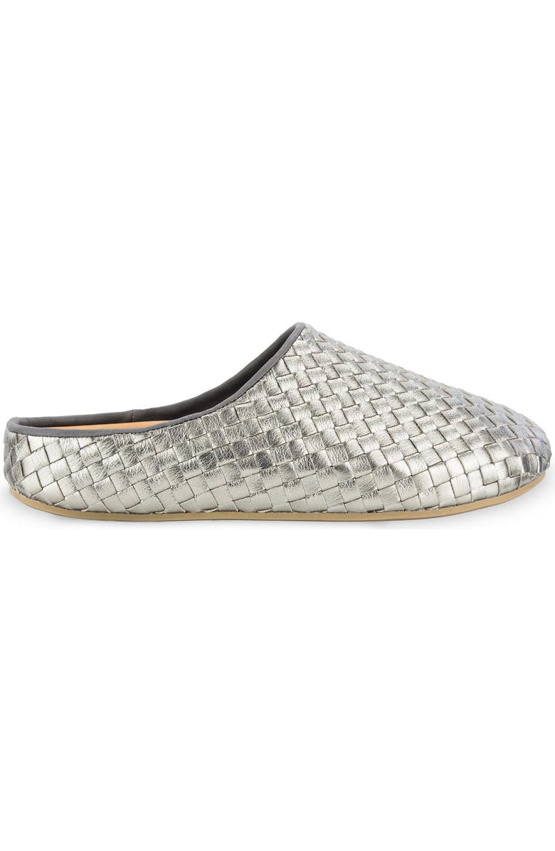 The Sak Bolinas Leather Woven Clog, Alternate, color, Pyrite Woven