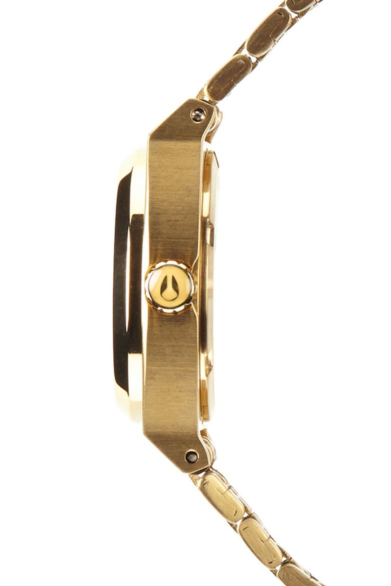 'The Small Time Teller' Bracelet Watch, 26mm, Alternate, color, ALLGOLD