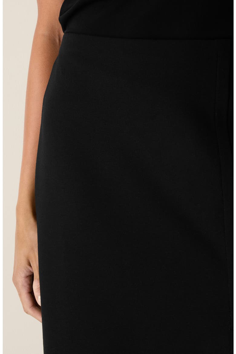 Stretch Jersey Maxi Skirt, Alternate, color, BLACK