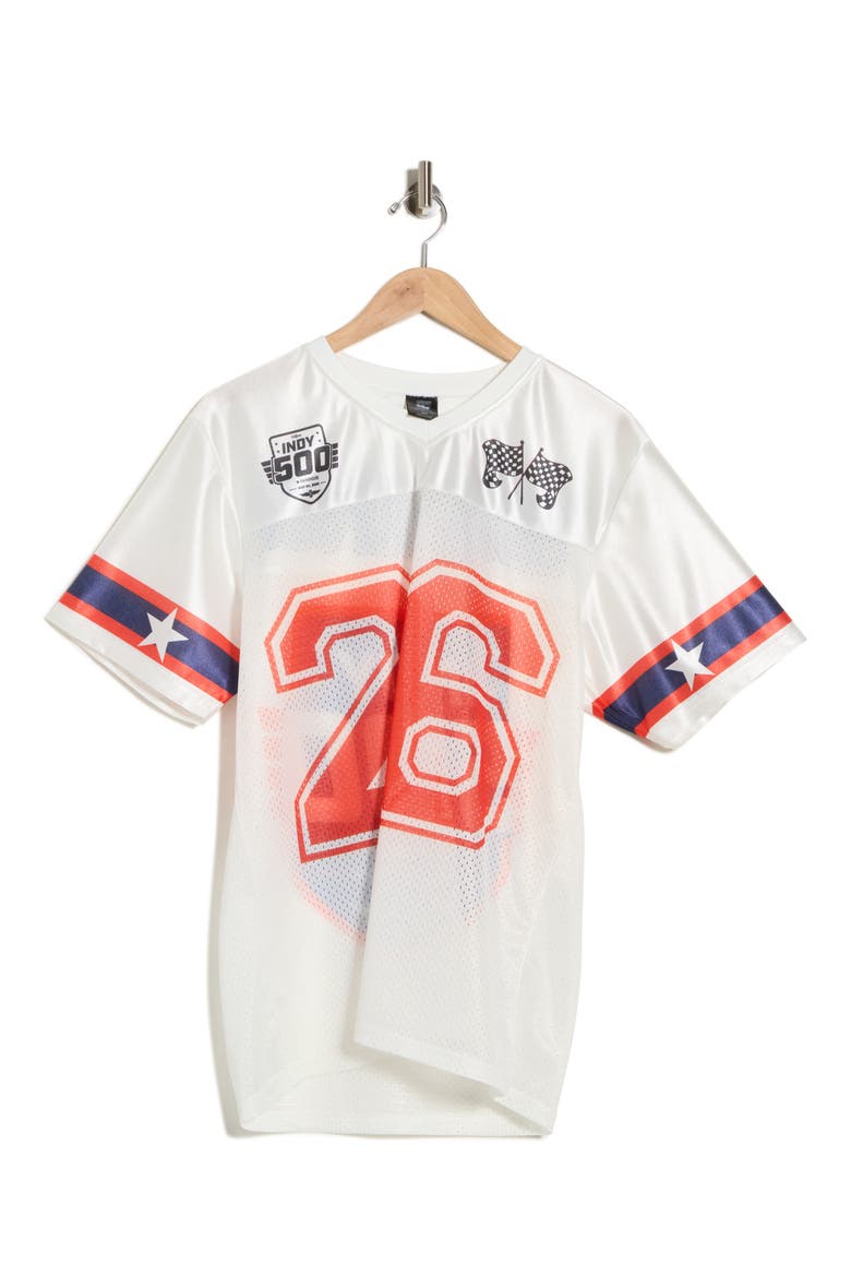 Indianapolis 500 Jersey, Alternate, color, WHITE