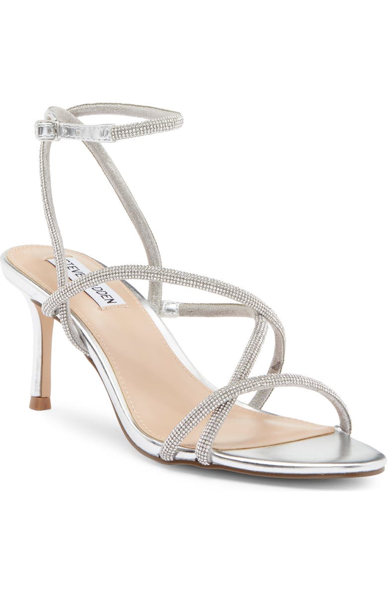 Steve Madden Rexha Sandal, Main, color, Silver